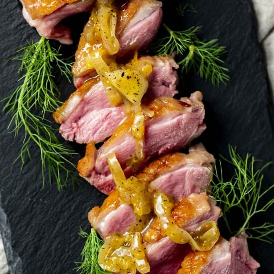 Sous Vide Duck Breast - Recipe photo by Went Here 8 This