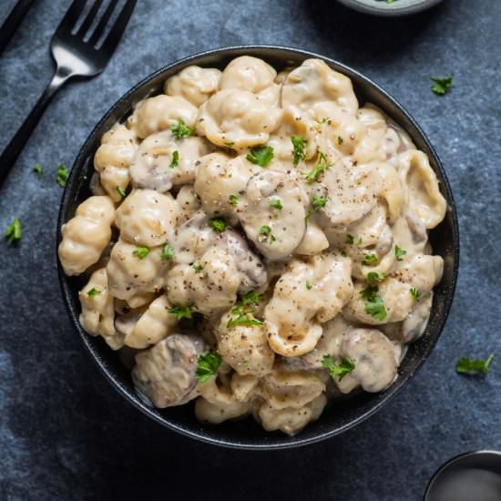 Vegetarian Stroganoff - Recipe photo by gimmethatflavor
