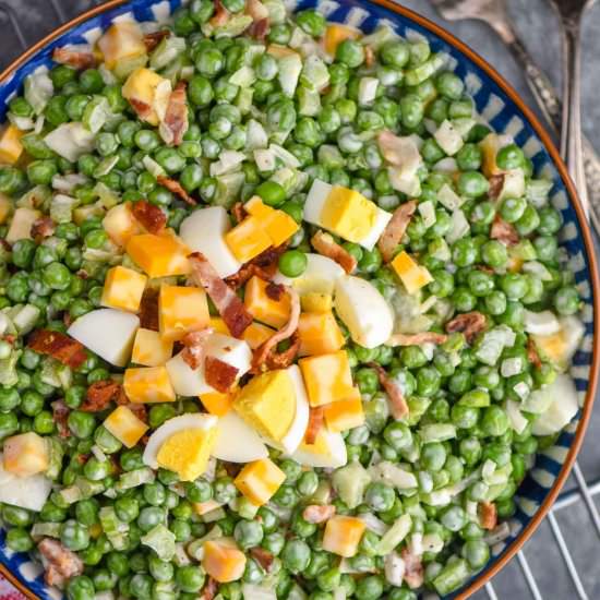 Pea Salad - Recipe photo by simplejoy
