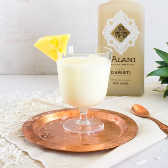 Lighter piña colada - Recipe photo by petitedecadence