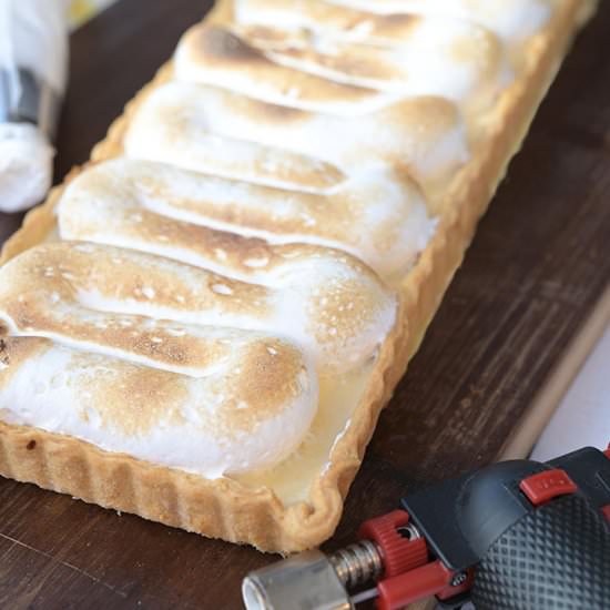 Easy lemon meringue pie - Recipe photo by zoethoudertje