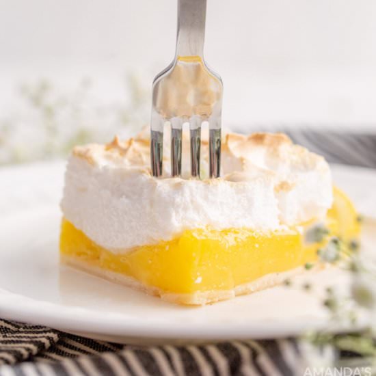 Lemon Meringue Pie Bars - Recipe photo by amandascookin