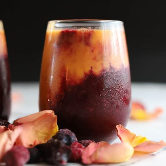 Immunity Boosting Berry Smoothie - Recipe photo by butternutandsage