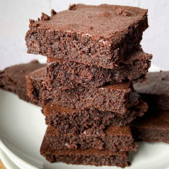Healthy Fudgy Almond Flour Brownies - Recipe photo by frozen_bananas_