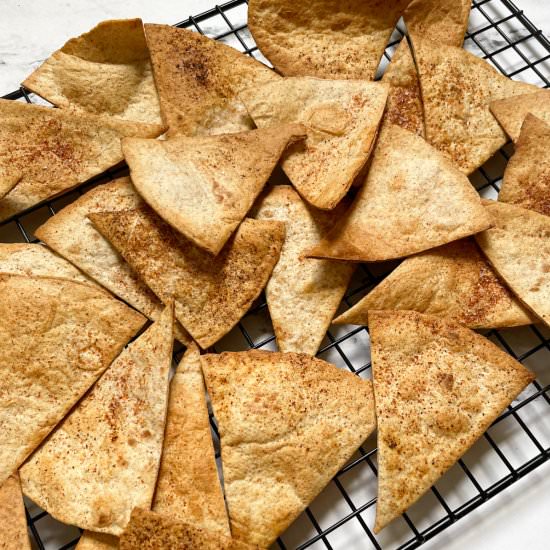 Air Fryer Tortilla Chips - Recipe photo by frozen_bananas_