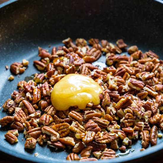 Honey Glazed Roasted Pecan - Recipe photo by Stillwater Farm