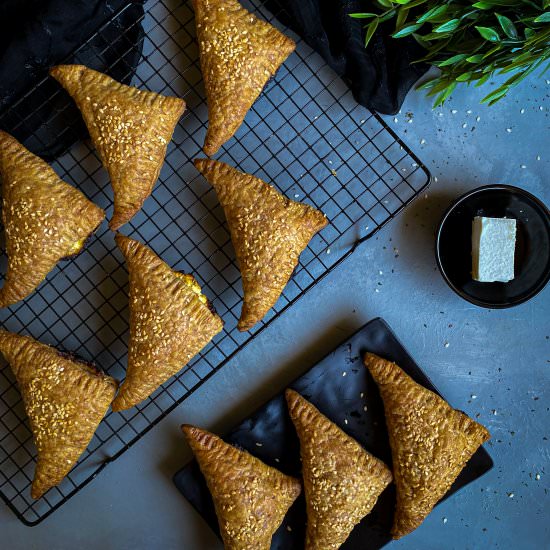 Guilt-Free Cheese Puff Pastry - Recipe photo by thehealthyrecipeslab