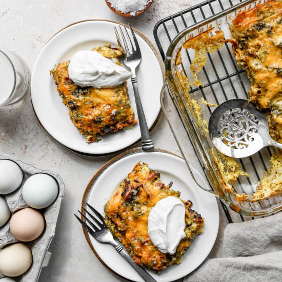 Gluten Free Tater Tot Casserole - Recipe photo by smallfarmbiglife