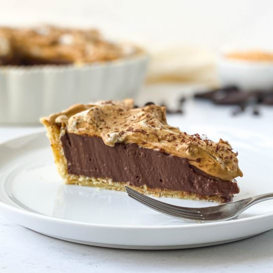 Coconut Mocha Pie - Recipe photo by live to sweet
