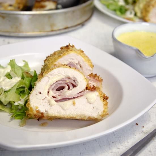 Chicken Cordon Bleu With Gravy - Recipe photo by Hungry PeePor