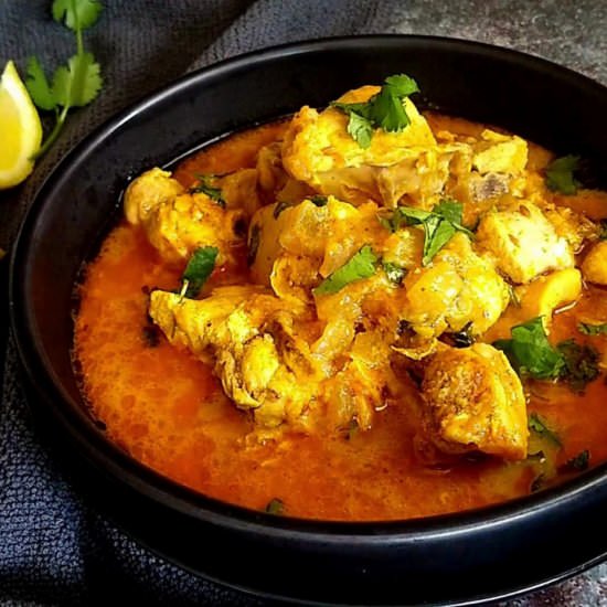 Mom's Chicken Curry - Recipe photo by livingsmartandhealthy