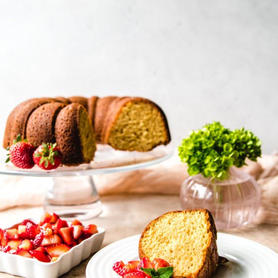 Brown Sugar Bundt Cake - Recipe photo by kickassbaker