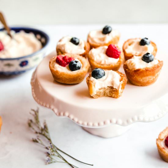 Sugar Cookie Fruit Tarts - Recipe photo by kickassbaker