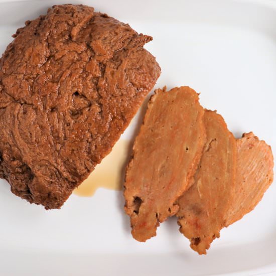 Simmered Seitan - Recipe photo by veryveganval