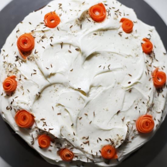 caraway cardamom carrot cake - Recipe photo by kathrynpauline