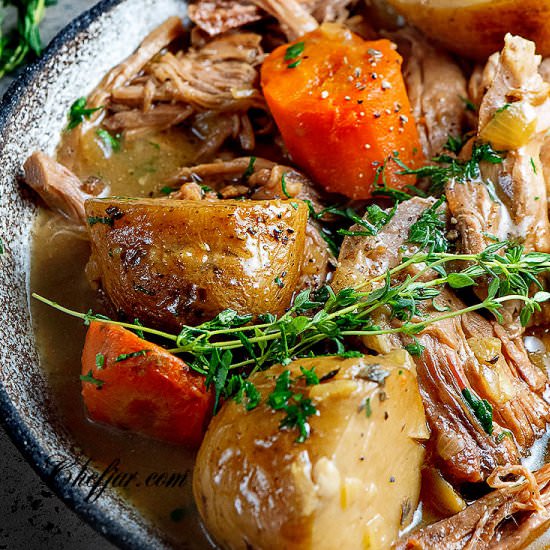 Crock Pot Roast - Recipe photo by Chefjar