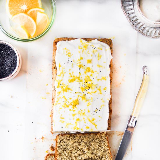 Lemon Poppyseed Loaf - Recipe photo by Made By Mandy