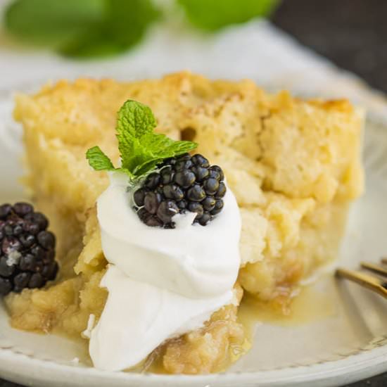 Buttermilk Pie Bread Pudding - Recipe photo by CallMePMc