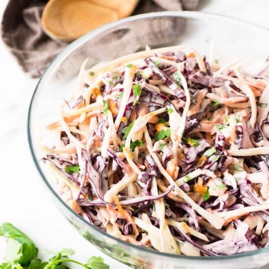 Keto coleslaw - Recipe photo by HereToCook