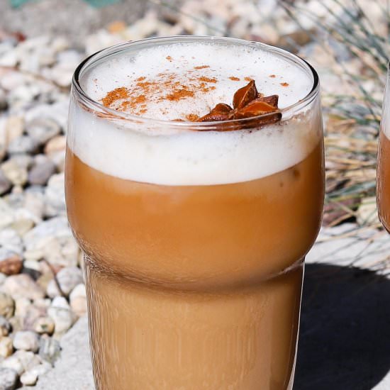 Iced Chai Latte - Recipe photo by lindseyeatsla