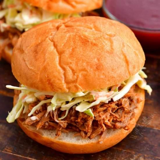 Pulled Pork Sandwich - Recipe photo by WillCookForSmiles