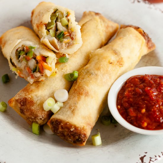 Air Fryer Frozen Egg Rolls - Recipe photo by thymeandjoy