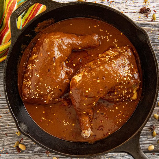 Chicken Mole - Recipe photo by ChiliPepperMadness