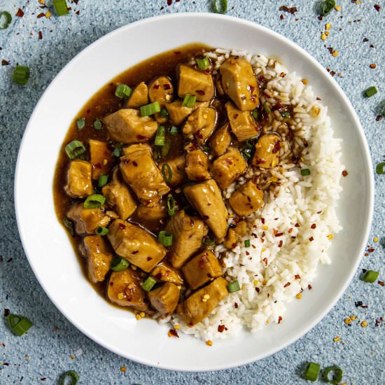 Bourbon Chicken - Recipe photo by ChiliPepperMadness