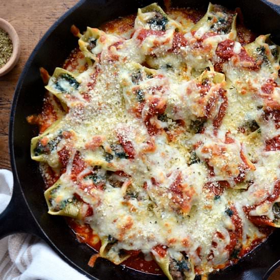 Stuffed Shells - Recipe photo by justataste