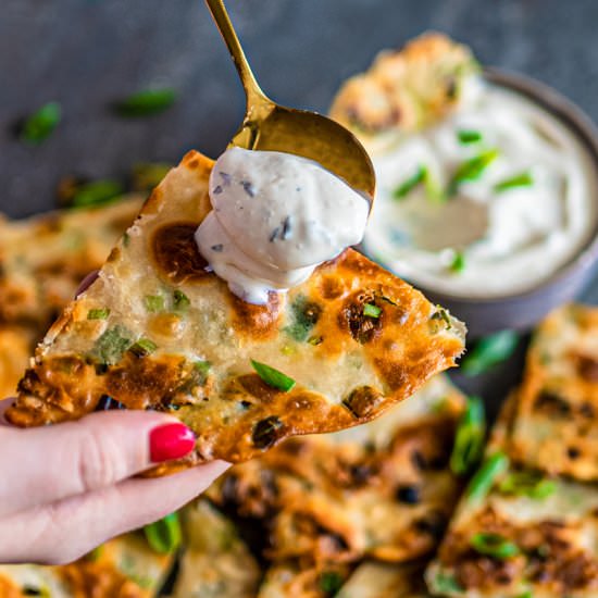 EXTRA FLAKY SPRING ONION PANCAKES - Recipe photo by TaylahsKitchen