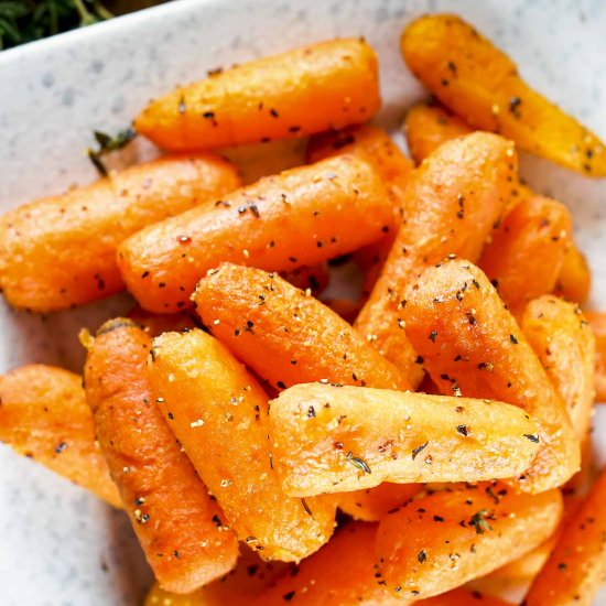 Air Fryer Glazed Carrots - Recipe photo by Went Here 8 This