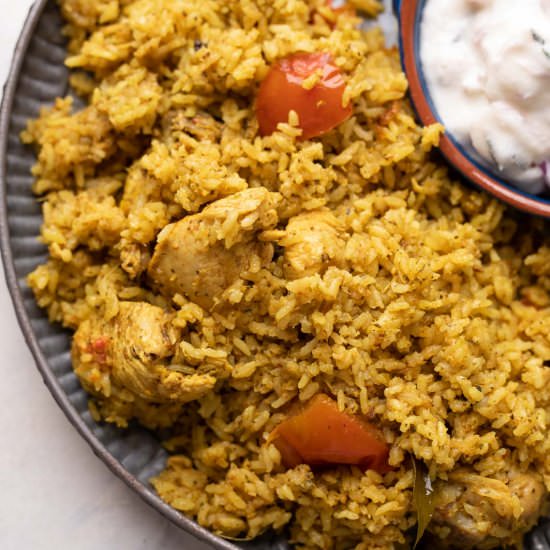 Easy Chicken Pulao - Recipe photo by myfoodstory