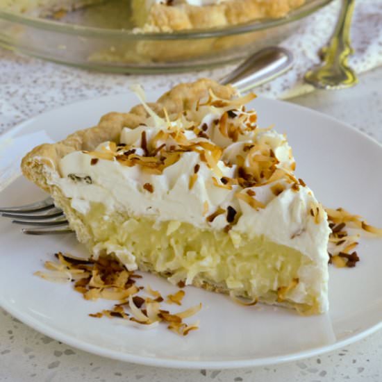 Coconut Cream Pie - Recipe photo by Small Town Woman