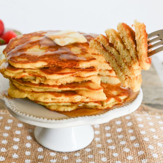 coconut flour keto pancakes - Recipe photo by heyketomama