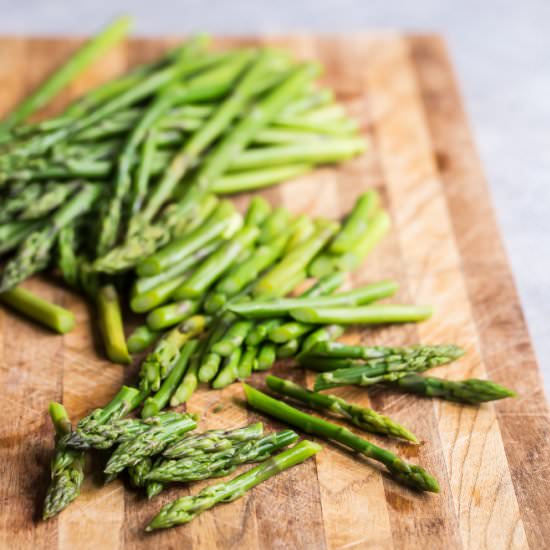 How to Blanch Asparagus - Recipe photo by culinaryhill