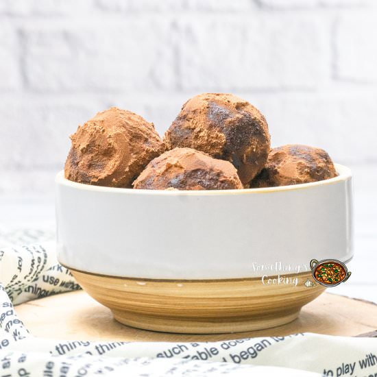 Nutella Truffles - Recipe photo by somethingiscooking