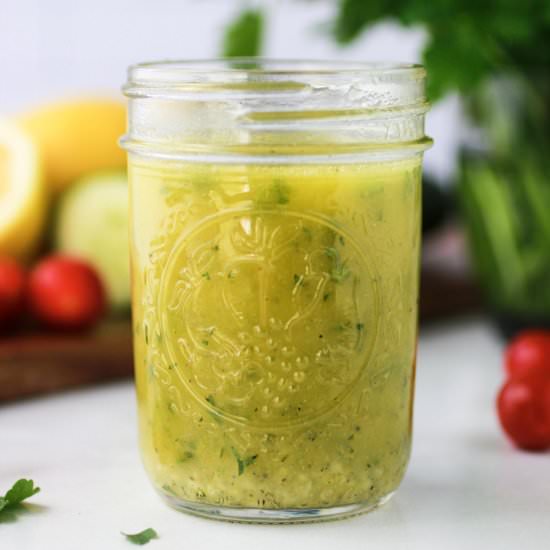 Simple Lemon Vinaigrette - Recipe photo by cookingupmemories