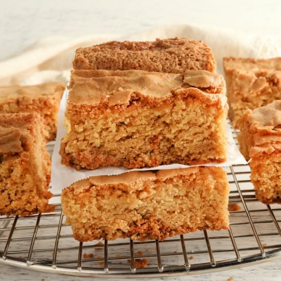 Gluten-Free Blondies - Recipe photo by Mama Knows Gluten Free