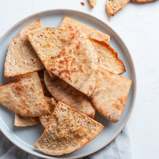 Homemade Pita Chips - Recipe photo by itsnotcomplicatedrecipes