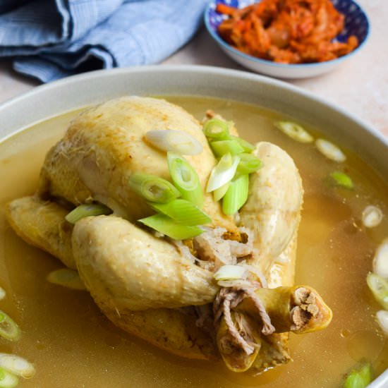 Korean Chicken Soup - Recipe photo by missrachelphipps