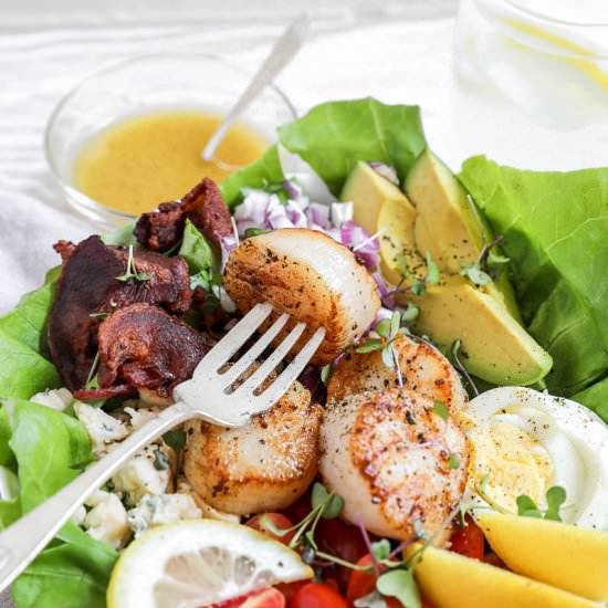 Scallop Cobb Salad - Recipe photo by jennyrawn