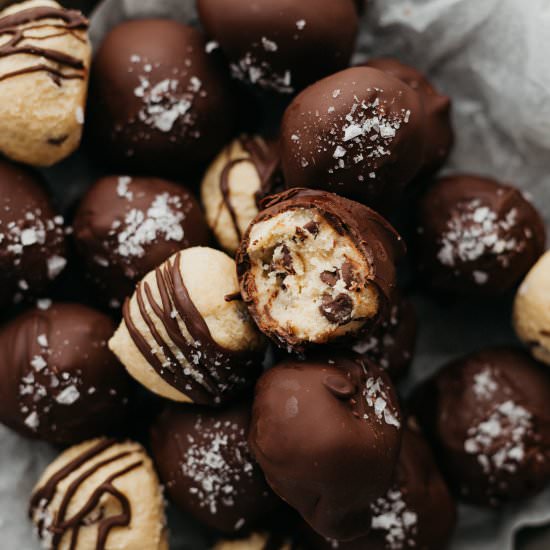 No Bake Cookie Dough Bites - Recipe photo by alpineella