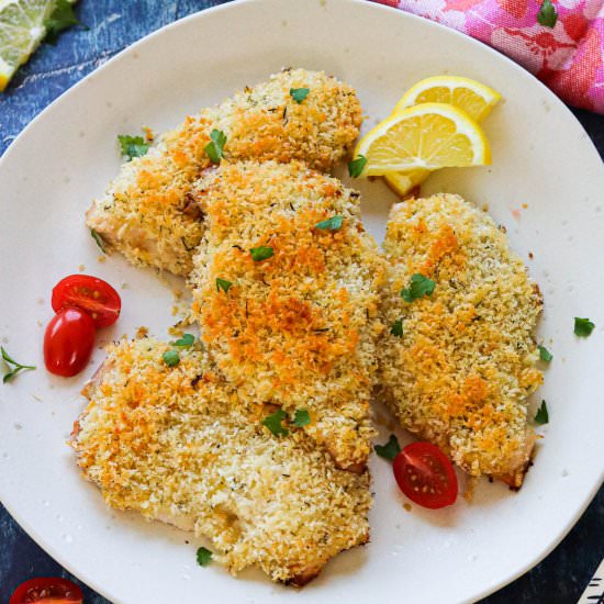Crispy Herbed Panko Chicken - Recipe photo by MaesMenu
