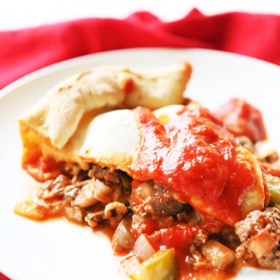 Cast Iron Calzone Recipe - Recipe photo by pipandebby