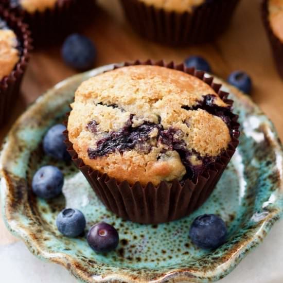 Vegan Blueberry Muffins - Recipe photo by joskitchenlarder