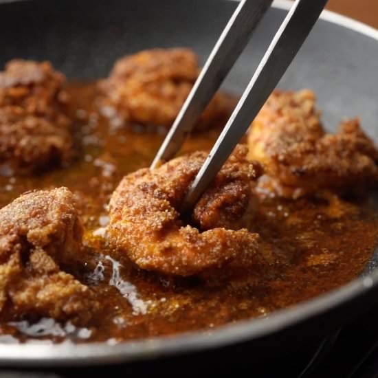 Prawn Rava Fry (Shrimp) - Recipe photo by myfoodstory