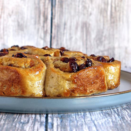 Gluten Free Chelsea Buns - Recipe photo by glutenfreealchemist