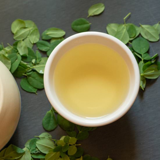 Refreshing Moringa Tea - Recipe photo by Adventures of Carlienne