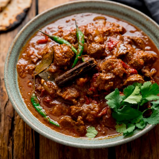 Lamb Bhuna - Recipe photo by KitchenSanctuary