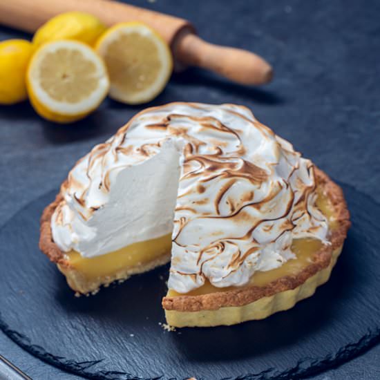Lemon Meringue Tart - Recipe photo by Home Cooking Adventure